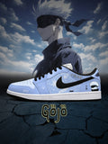 Satoru Gojo V.10 Custom Low-Top Court Sneakers