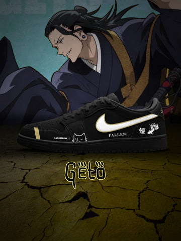Suguru Geto V.1 Custom Low-Top Court Sneakers