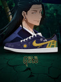 Suguru Geto V.4 Custom Low-Top Court Sneakers