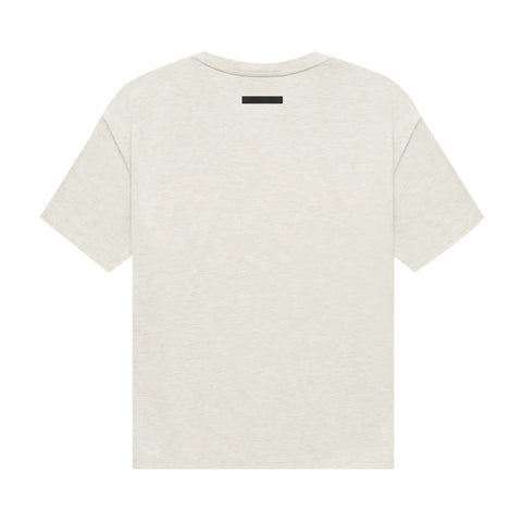 Ess. Short-Sleeve Tee 'Light Heather Oatmeal'