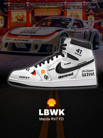 RX7 FD V.1 Custom High-Top Sneakers