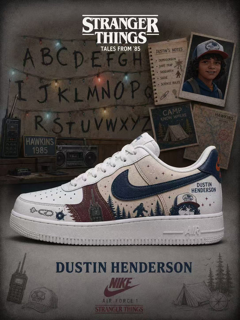 Dustin Henderson V.3 Custom Air-Style Sneakers