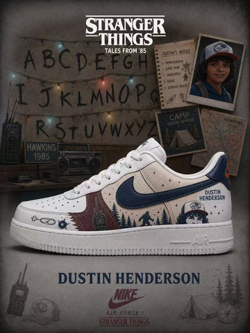 Dustin Henderson V.3 Custom Air-Style Sneakers