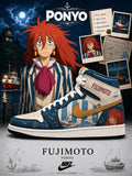 Fujimoto V.1 Custom High-Top Sneakers