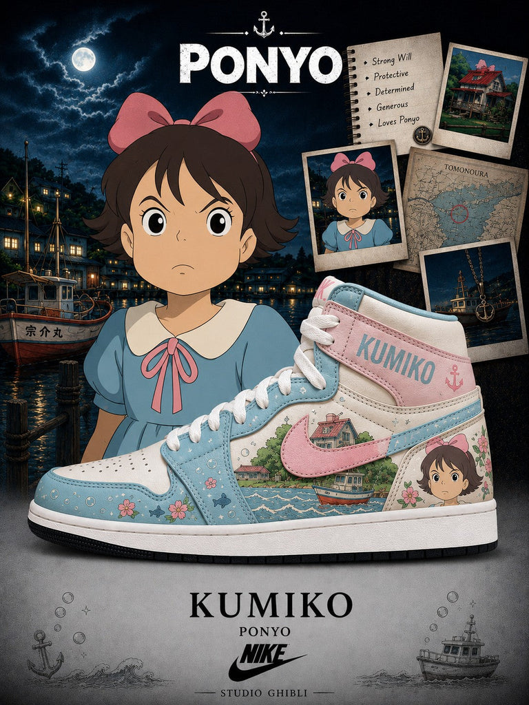 Kumiko V.1 Custom High-Top Sneakers