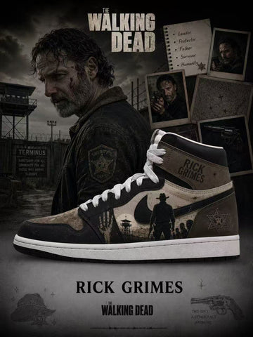 Rick Grimes V.1 Custom High-Top Sneakers