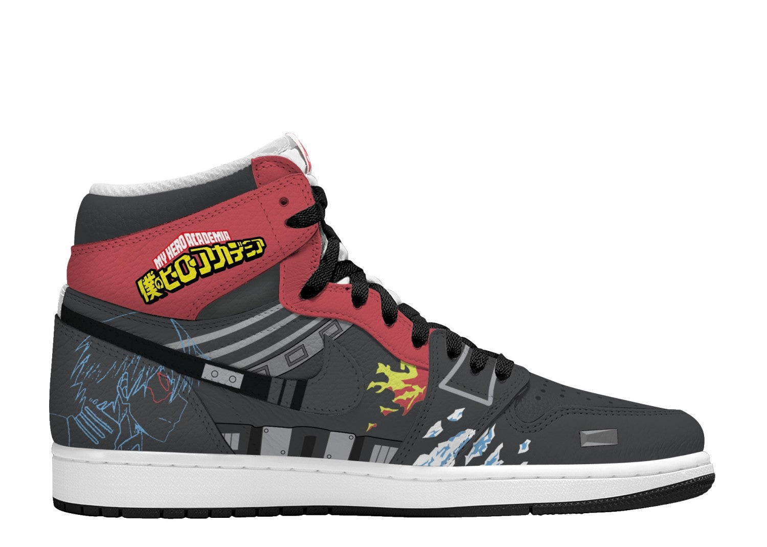 Shoto Todoroki V.1 Custom TS High Sneakers