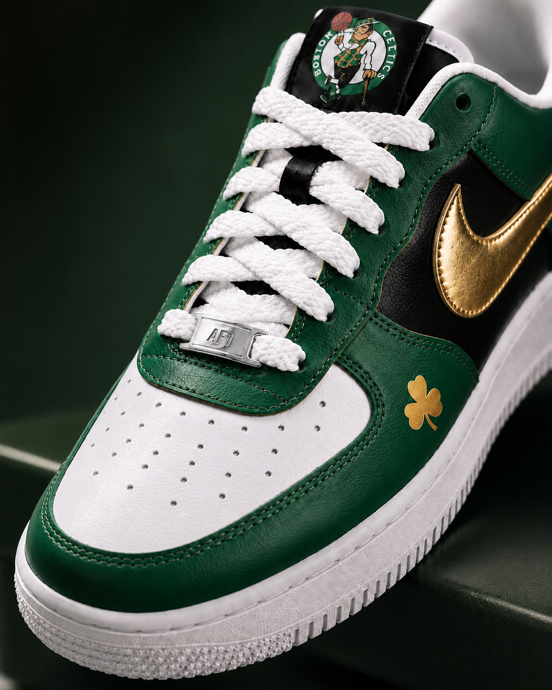 Boston Celtics  Custom Air-Style Sneakers