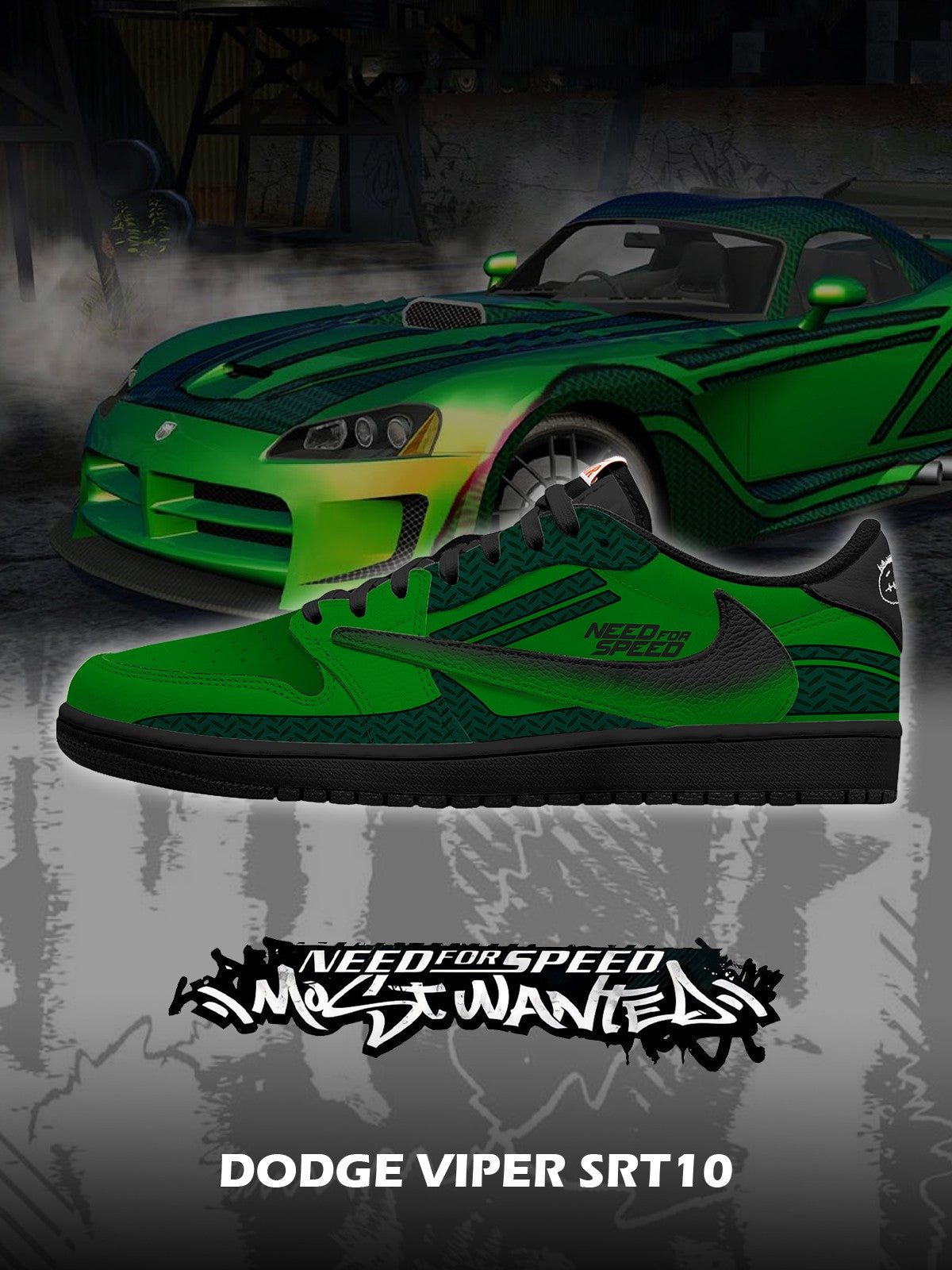 D.Viper SRT10 V.1 Custom TS Low Sneakers