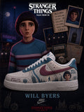 Will Byers V.3 Custom Air-Style Sneakers