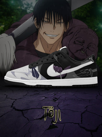 Toji Fushiguro V.3 Custom Court-Low Sneakers