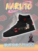 Akatsuki Itachi Uchiha V.2 Custom TS High Sneakers