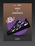 Monkey D. Luffy V.8 Custom Sneakers