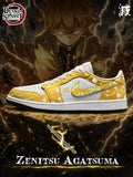 Zenitsu Agatsuma V.1 Custom Low-Top Court Sneakers