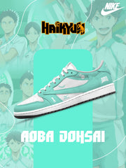 Aoba Johsai High V.1 Custom TS Low Sneakers