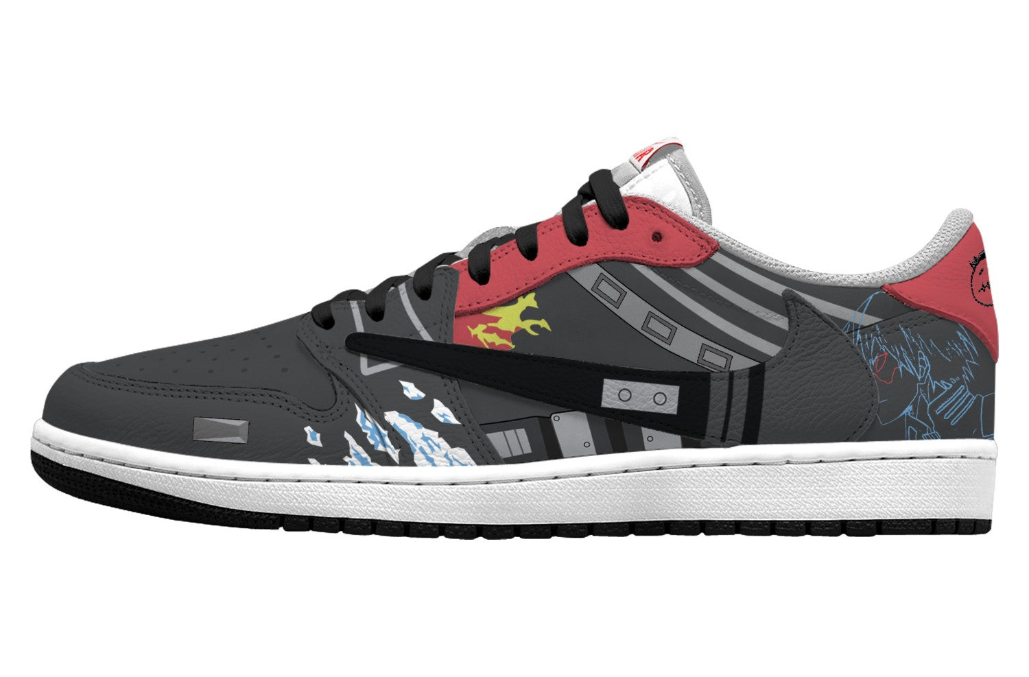 Shoto Todoroki V.1 Custom TS Low Sneakers