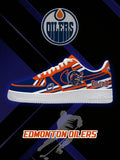 Edmonton Hockey V.2 Custom Air-Style Sneakers