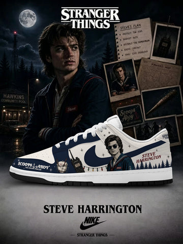 Steve Harrington V.1 Custom SB-Style Sneakers