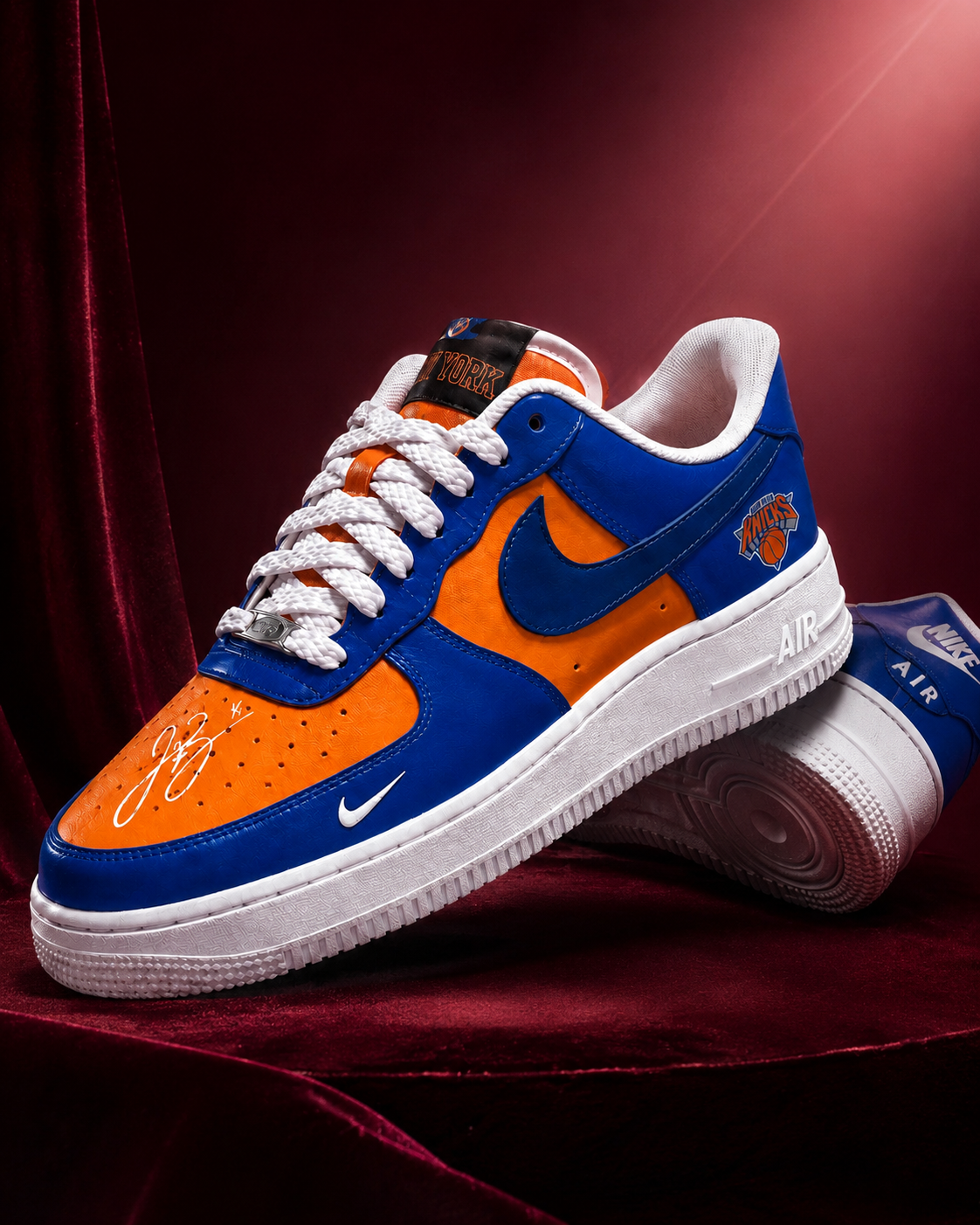 Special🏆 New York Knicks Championship 2026 🏆 Custom Air Force Sneakers