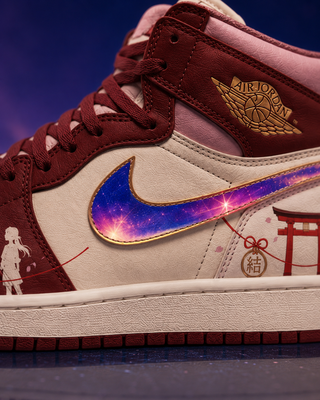 Mitsuha Miyamizu V.2 Custom High-Top Sneakers