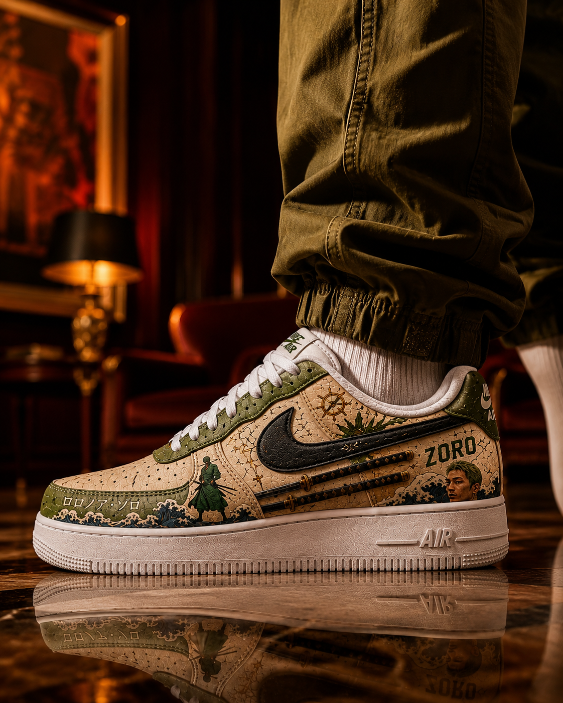 Zoro V.1 Custom Air-Style Sneakers