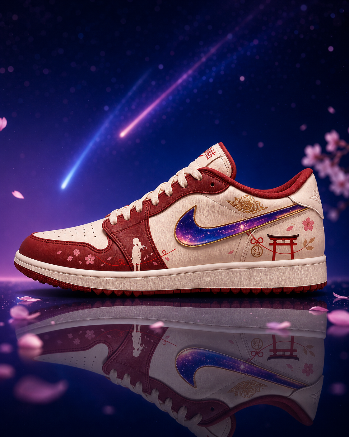 Mitsuha Miyamizu  V.2 Custom SB-Style Sneakers