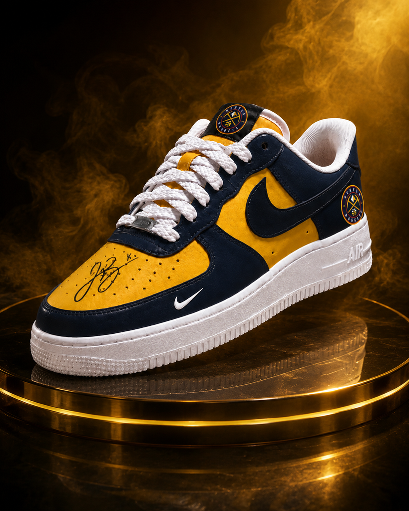 Special🏆 Denver Nuggets 2026 🏆 Custom AF Sneakers