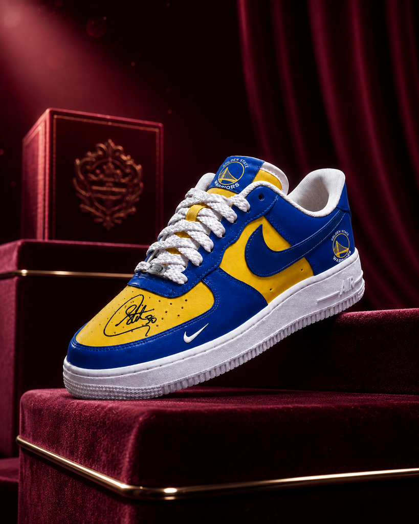 Special🏆 Golden State Warriors 2026 🏆 Custom AF Sneakers