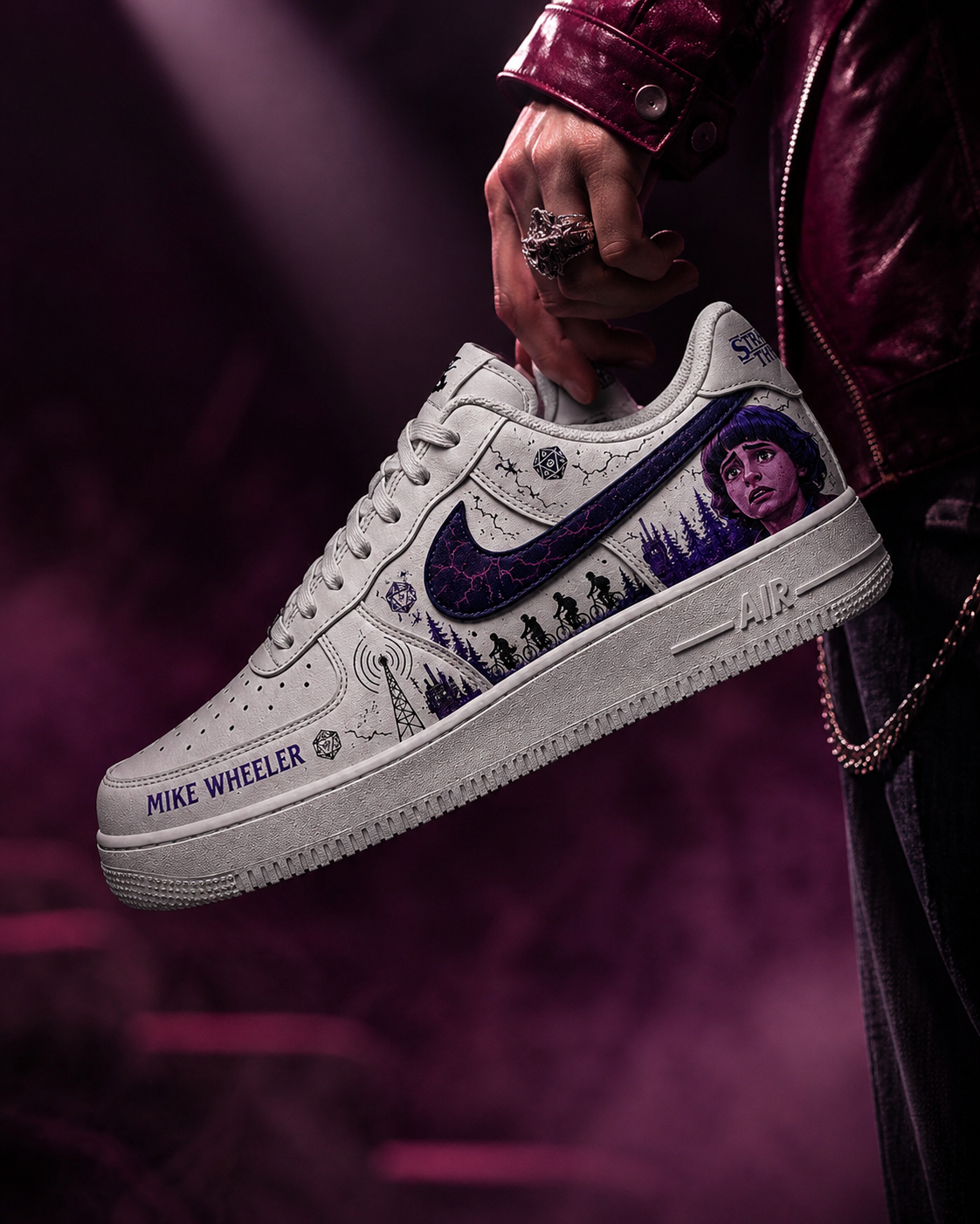Mike Wheeler V.4 Custom Air-Style Sneakers