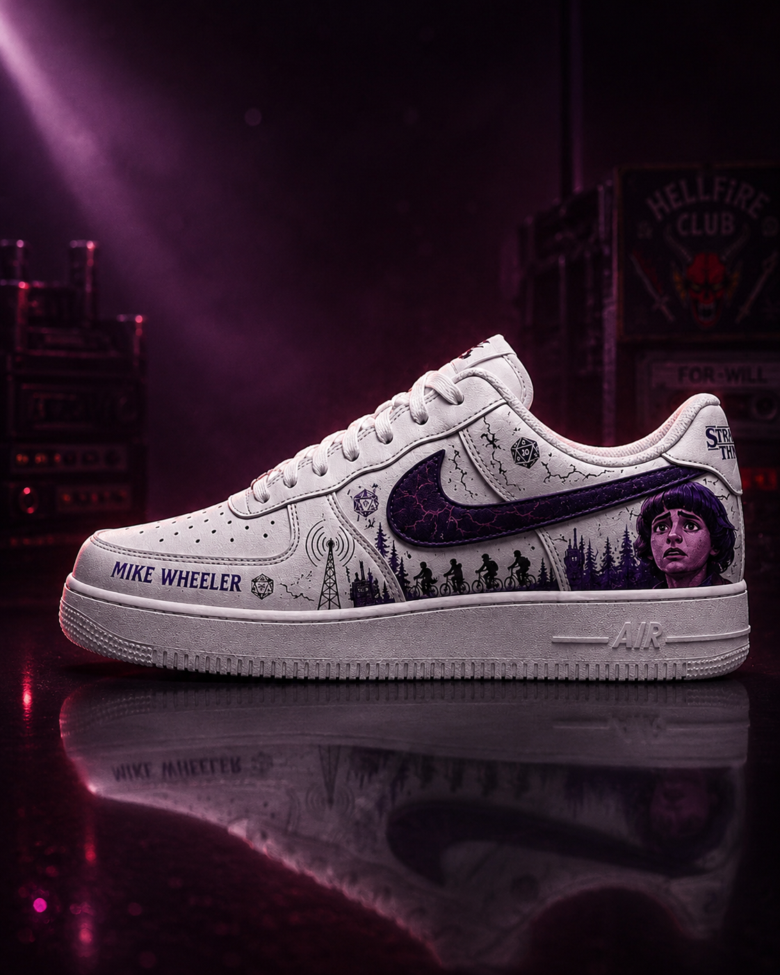 Mike Wheeler V.4 Custom Air-Style Sneakers
