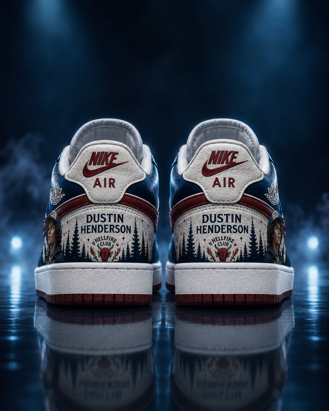 Dustin Henderson V.1 Custom Sneakers