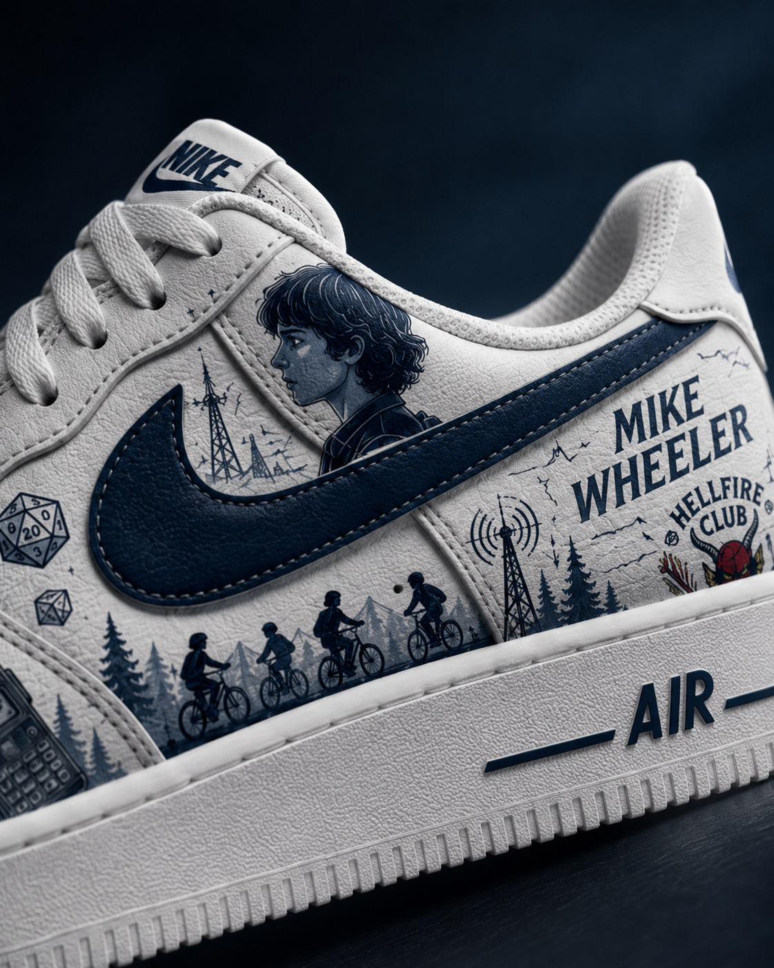 Mike Wheeler  V.1 Custom Sneakers