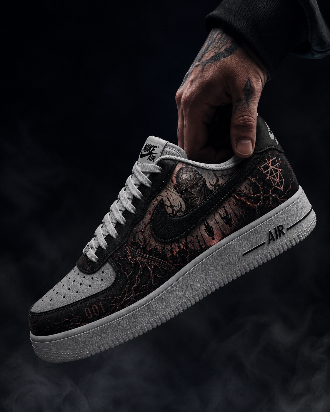 Vecna  V.1 Custom Sneakers