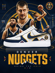 Denver Basketball New Ver 1 Custom Air-Style Sneakers