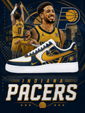 Pacers Basketball New Ver 1 Custom Air-Style Sneakers