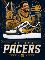 Pacers Basketball New Ver 1 Custom Air-Style Sneakers