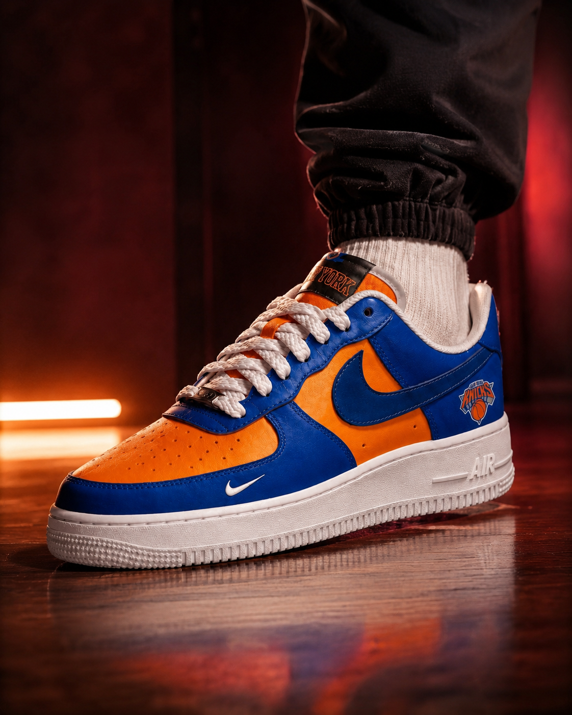 Special🏆 New York Knicks Championship 2026 🏆 Custom Air Force Sneakers