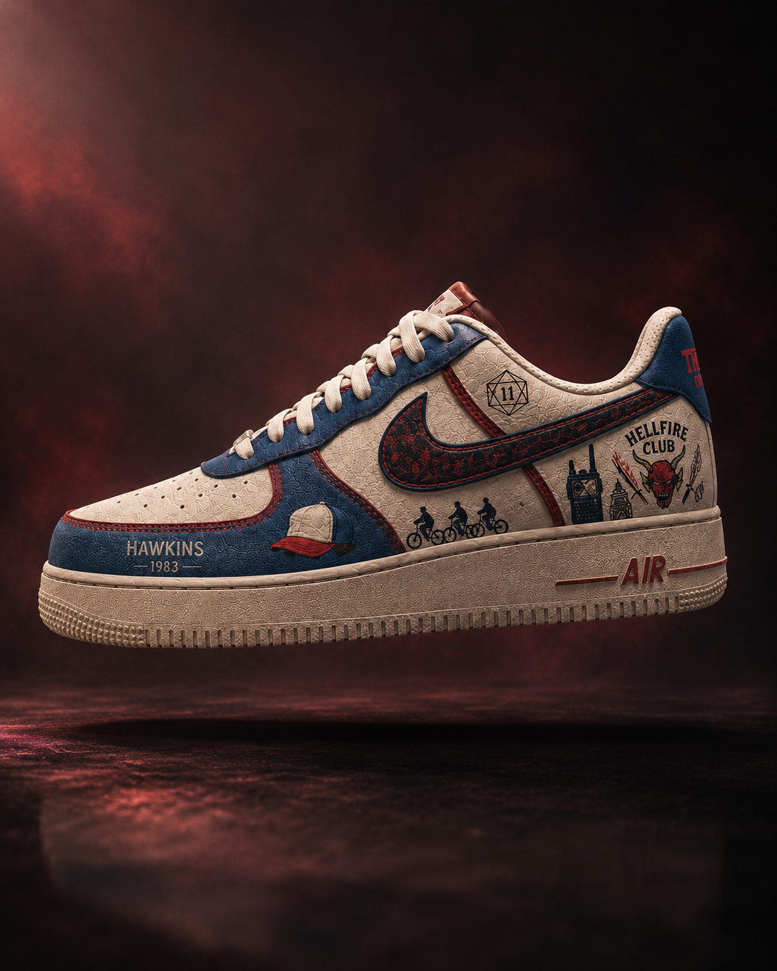 Dustin Henderson V.1 Custom Sneakers