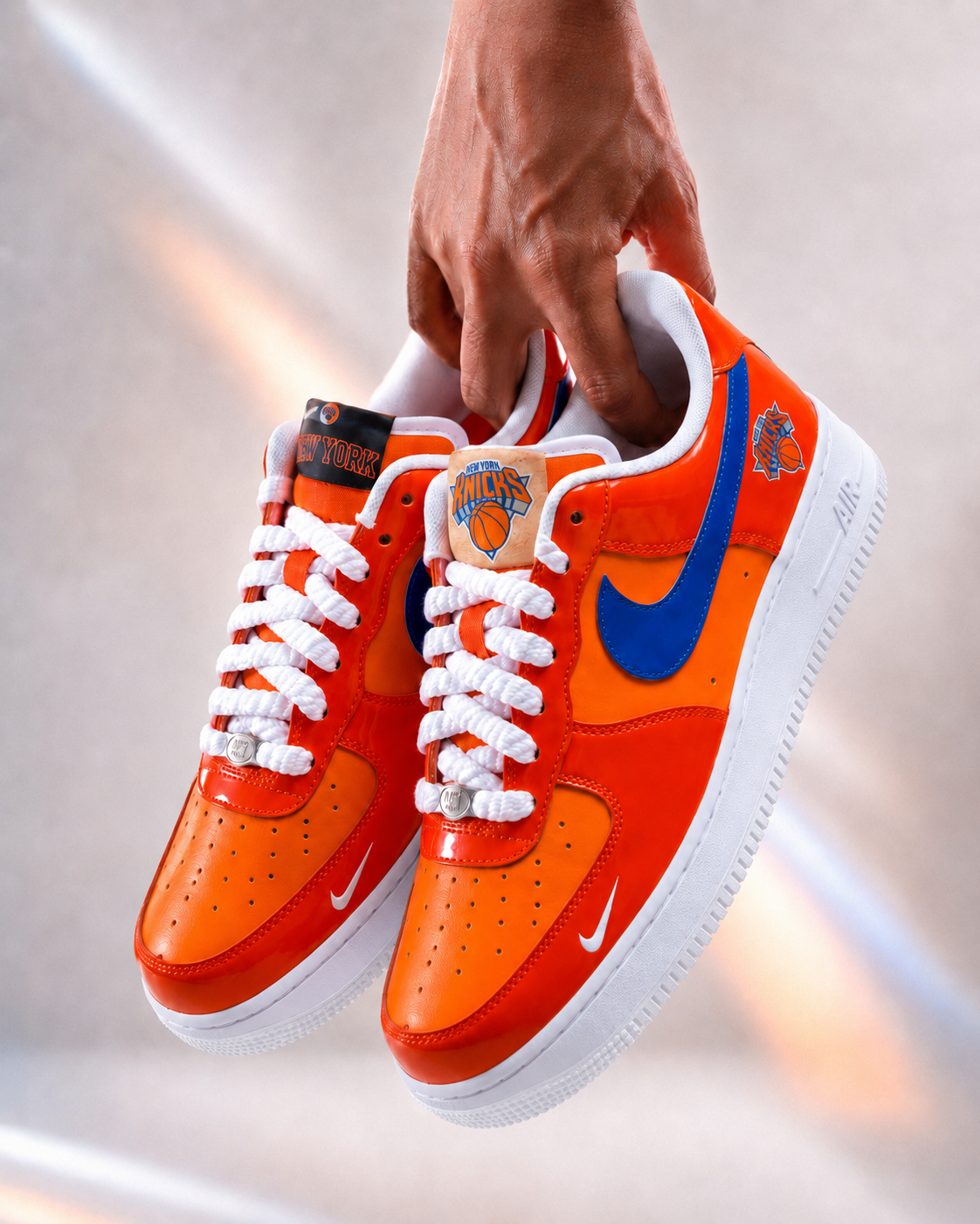 New York Knicks  Custom Air-Style Sneakers