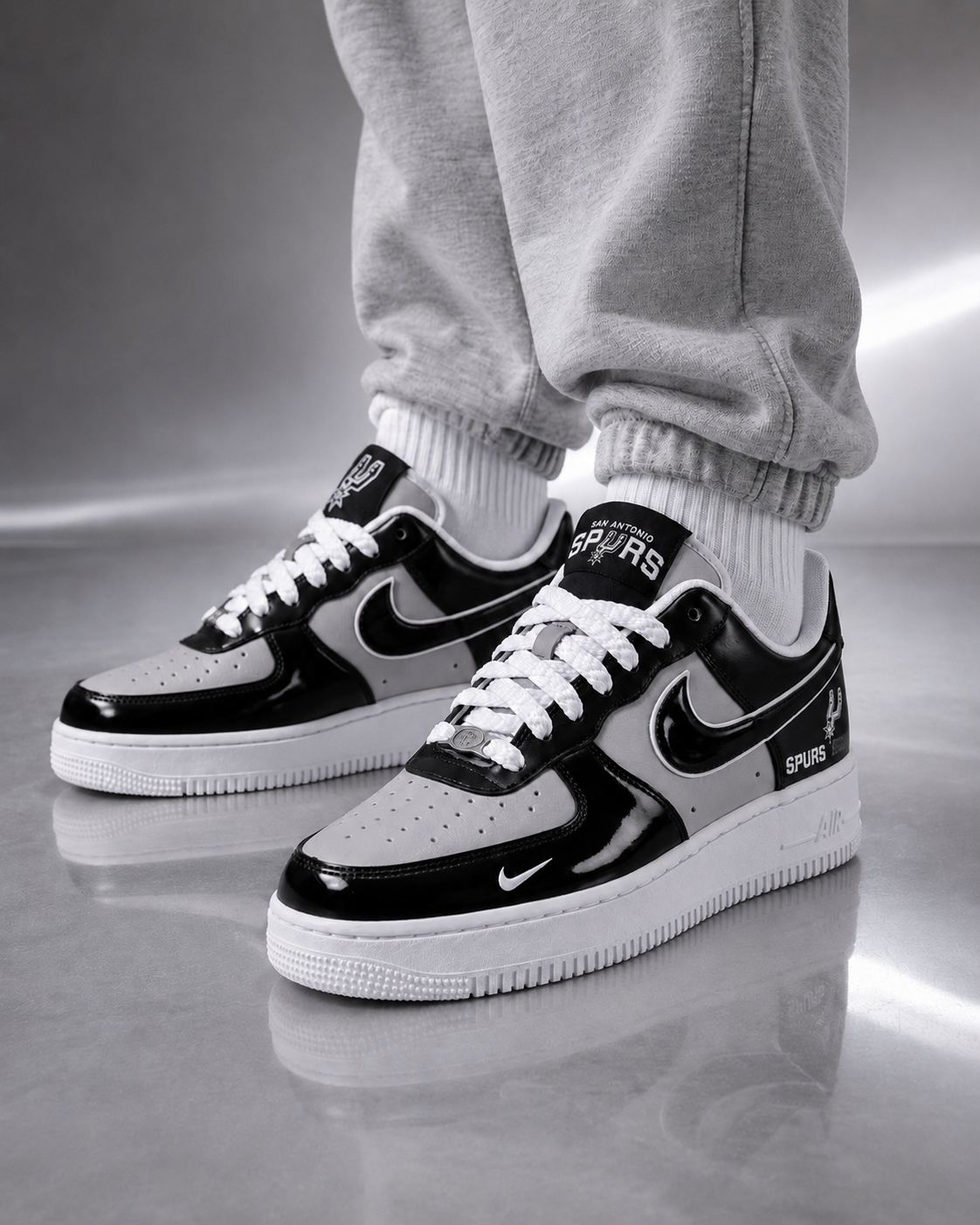 San Antonio Spyrs Custom Air-Style Sneakers