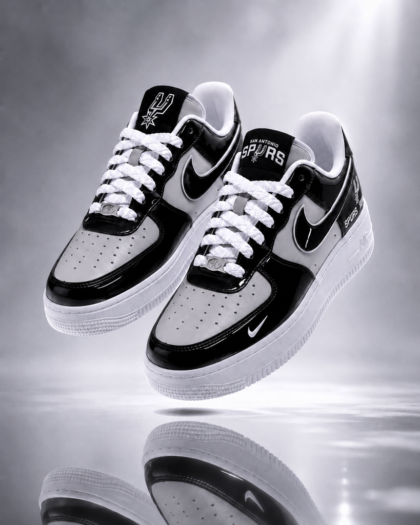 San Antonio Spyrs Custom Air-Style Sneakers