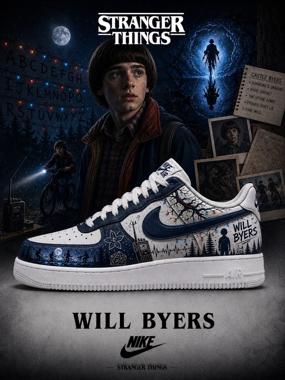 Will Byess V.1 Custom Sneakers