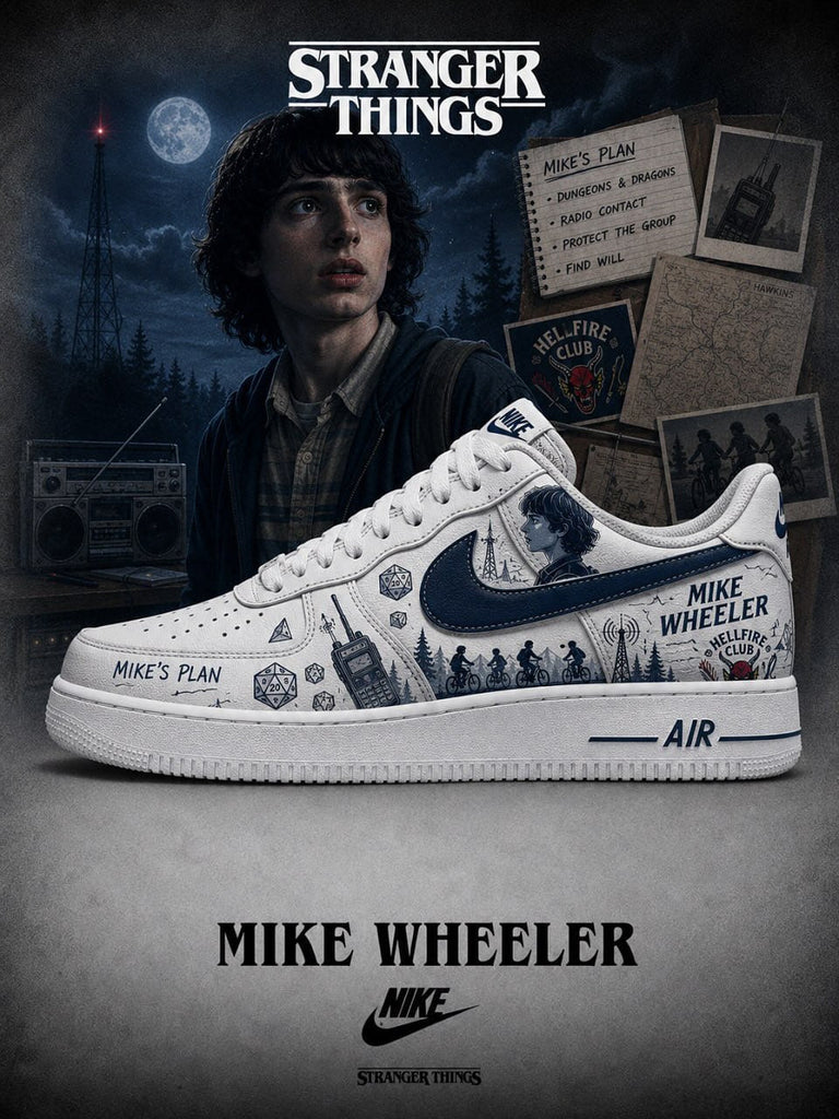 Mike Wheeler  V.1 Custom Sneakers