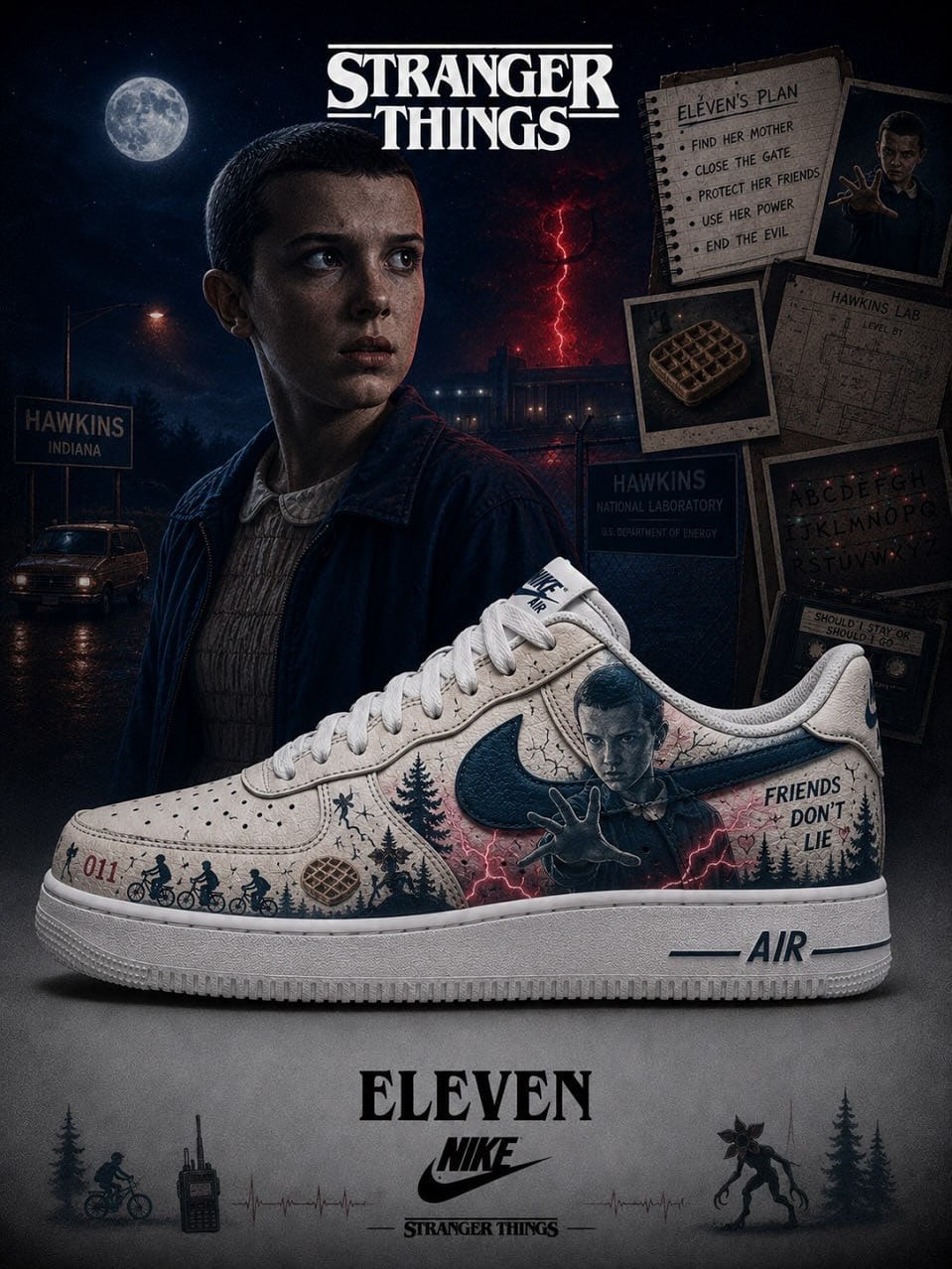 Eleven  V.1 Custom Sneakers