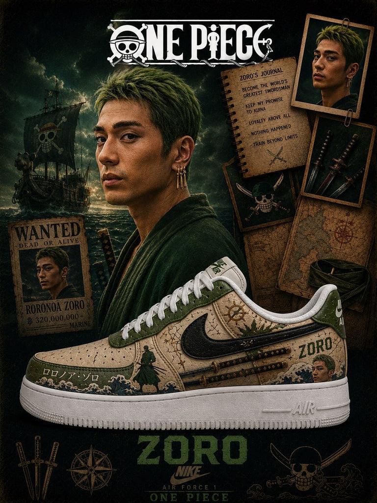 Zoro V.1 Custom Air-Style Sneakers