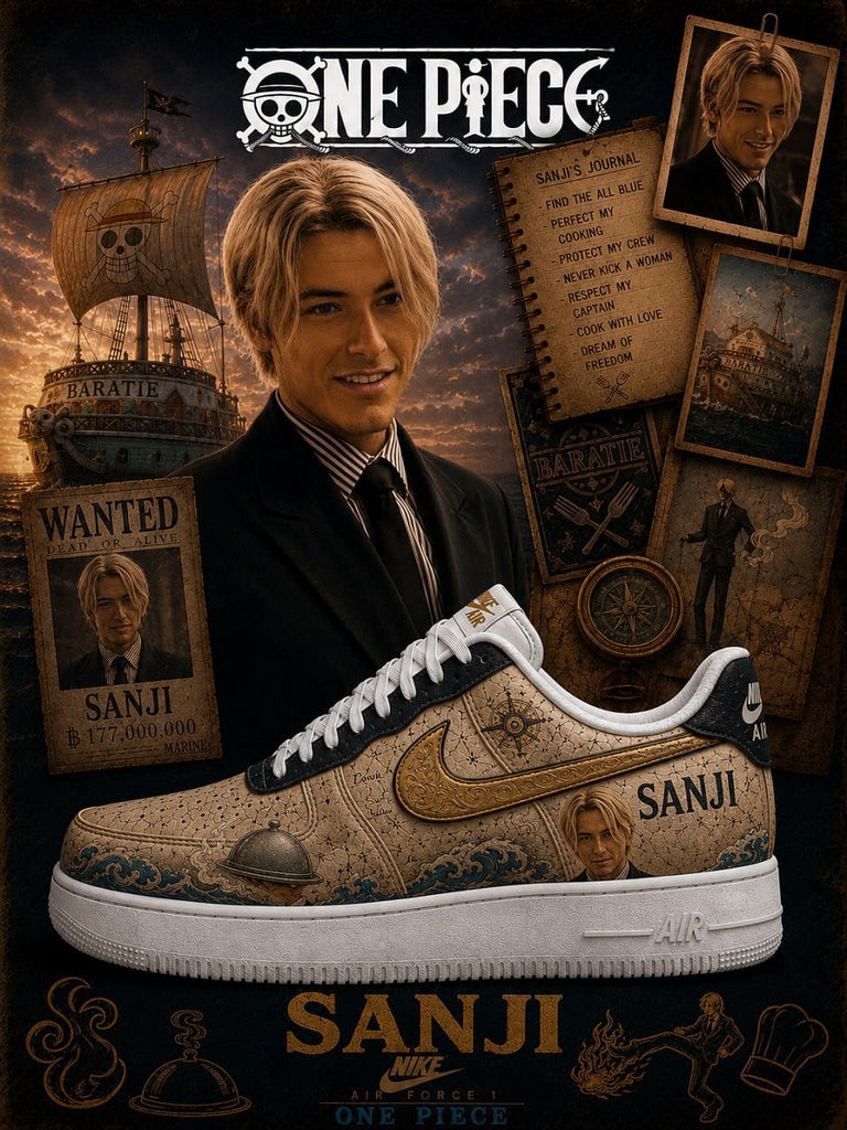 Sanji V.1 Custom Air-Style Sneakers