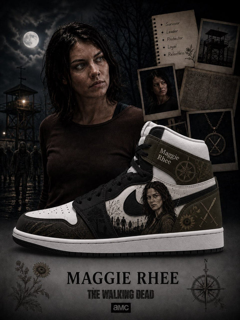 Maggie Rhee V.1 Custom High-Top Sneakers