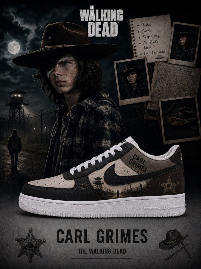 Carl Grimes V.1 Custom Air-Style Sneakers