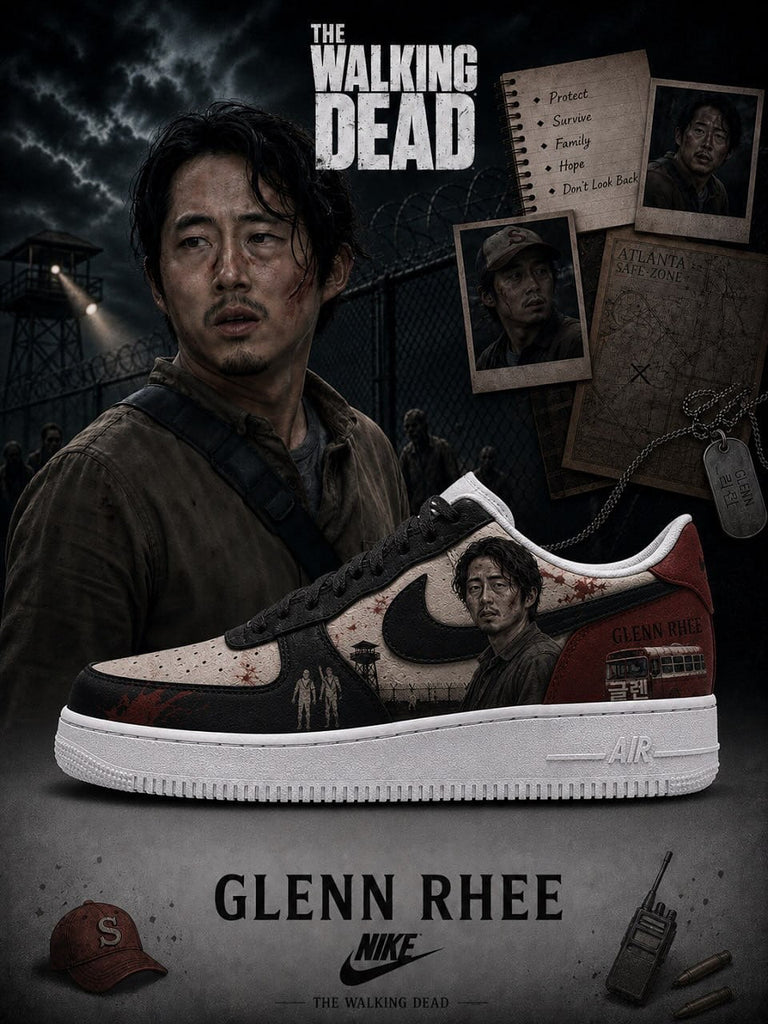 Glenn Rhee V.1 Custom Air-Style Sneakers