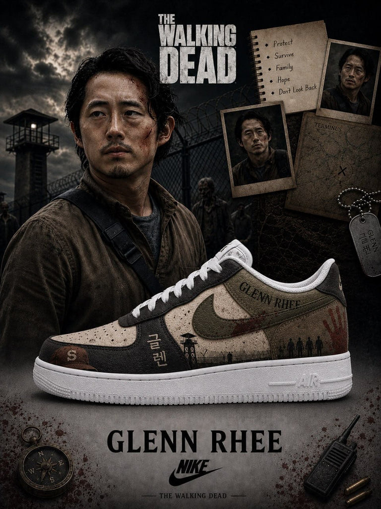 Glenn Rhee V.1 Custom Air-Style Sneakers